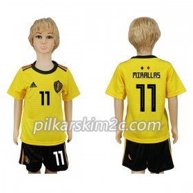 Koszulka Belgia Mirallas 11 Dziecięca Precz Mistrzostwa Świata 2018 - Koszulki Piłkarskie